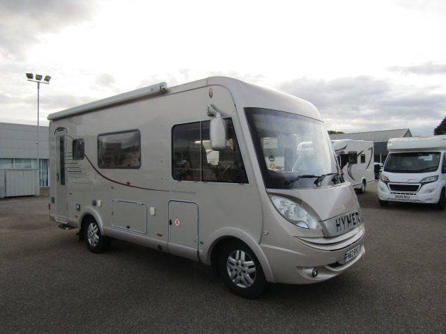 Fiat Ducato 2.3 HYMER B544 Motorhome Diesel Gold